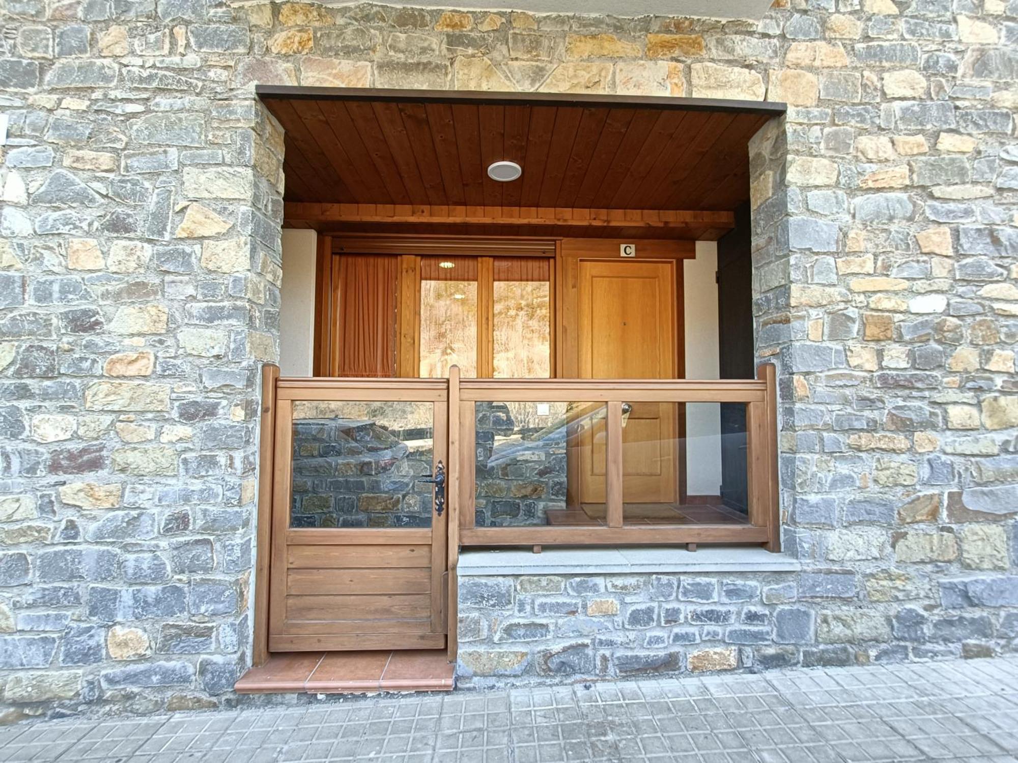 Ferienwohnung Fuen Blanca Bielsa Exterior foto